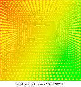 Pop art summer background. Imitation comic style. Vector illustration