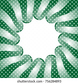 Pop Art template with stars, Retro sunburst ray in vintage style