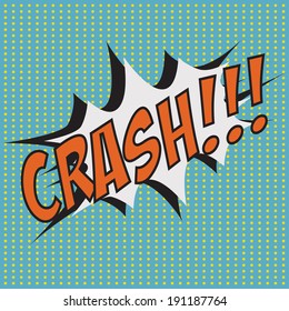 pop art text bubble, illustration in vector format