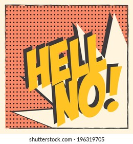 pop art text bubble, illustration in vector format