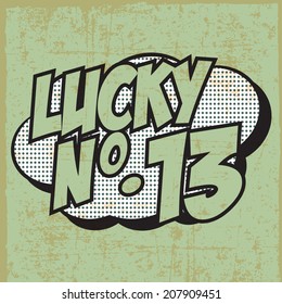 pop art text bubble, illustration in vector format