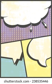 pop art text bubble, illustration in vector format