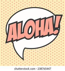pop art text bubble, illustration in vector format