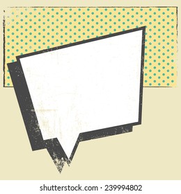 pop art text bubble, illustration in vector format