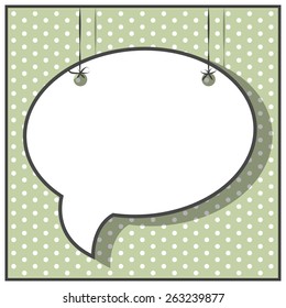 pop art text bubble, illustration in vector format