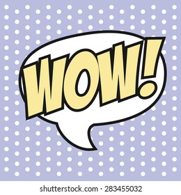pop art text bubbles, illustration in vector format