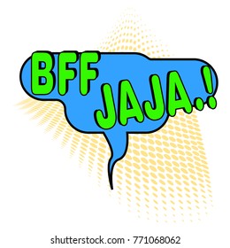 Pop art textbox
