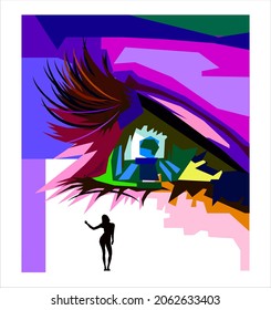 POP ART is an art that many people are interested in. Pop art is often inspired by Things found in everyday life, things around them, and made them into excellent works. that can change the ordinary t