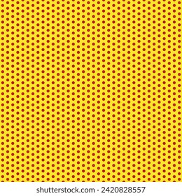 Pop art think bubble concepts on yellow rays background, comic background with red dots, vector illustration
