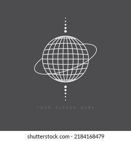 Vector de arte pop, logotipo de marca.