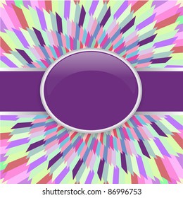 Pop art vector retro cover