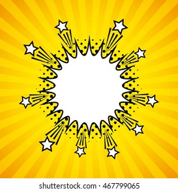 pop art vintage design, vector illustration eps10