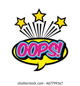 pop art vintage design, vector illustration eps10