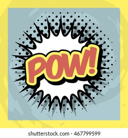 pop art vintage design, vector illustration eps10