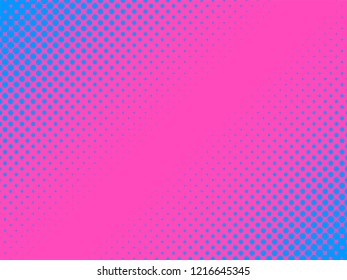 Pop Art vintage vector background. Halftone design
