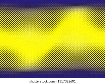 Pop Art vintage vector background. Halftone design
