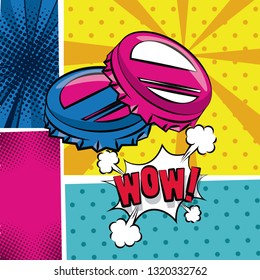 Pop art wow speech