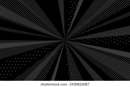 Pop black radial lines. Can be used as title background, etc.