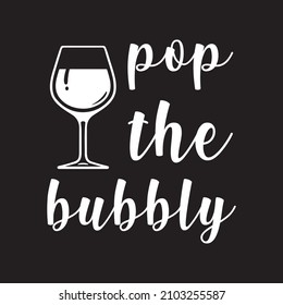 pop the bubbly vector file