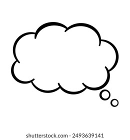 Pop cartoon style speech bubble