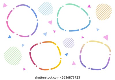 Pop colorful fluid shapes and wavy lines in rainbow colors. Futuristic gradient liquid shapes.