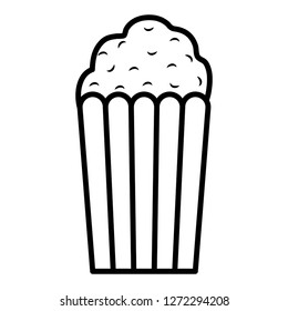 pop corn bag icon