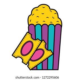 pop corn bag icon
