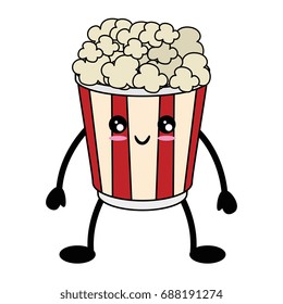 Pop Corn Bucket Design Stock Vector (Royalty Free) 688191274 | Shutterstock