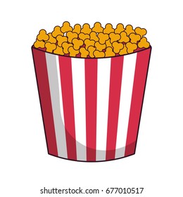 pop corn bucket icon