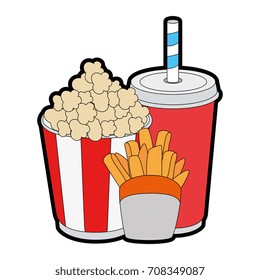pop corn bucket icon 