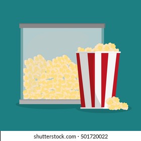 Pop corn of carnival design
