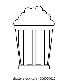 pop corn design, vector illustration eps10 graphic 