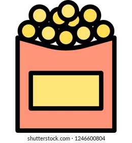 pop corn fast food 