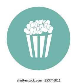 Pop corn icon.
