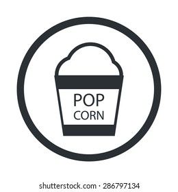 Pop corn icon. 