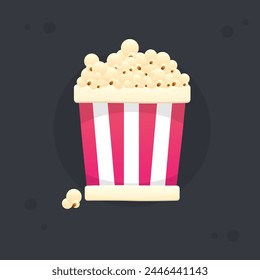 Pop Icono De Maíz Para Anuncio De Juego Publicidad Película Vector De Diseño