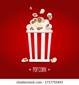 Cartoon Popcorn Images, Stock Photos & Vectors | Shutterstock