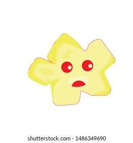 pop corn logo vector illustration