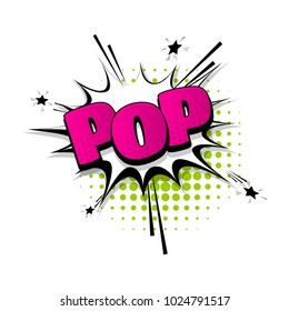 pop cultue hand drawn pictures effects. Template comics speech bubble halftone dot background. Pop art style. Comic dialog cloud, text pop-art. Creative idea conversation sketch explosion.