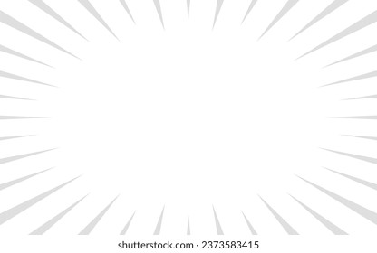 Pop and cute gray radial lines