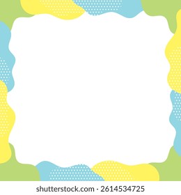 Pop design abstract frame illustration