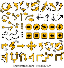 Pop and easy-to-use two-color arrow variety
set.