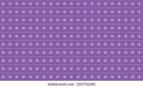 Pop It fidget juguete patrón sin fisuras. Vector