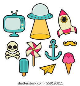 Pop And Fun Art Patches