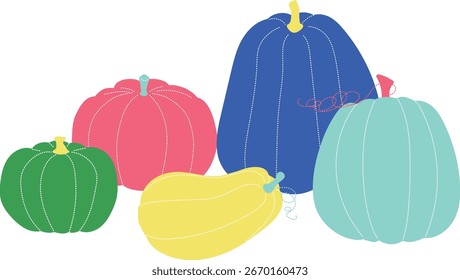 
Patrón de ilustración de calabaza de Halloween Pop