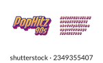Pop Hitz 90s is Retro Font 90