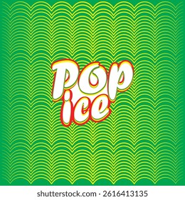 Pop Ice Background green texture