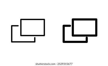 Pop-up-Symbol-Konzept. Stock-Vektor
