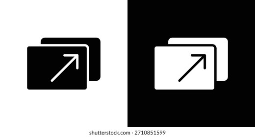 Pop arriba de la colección del Vector del diseño del icono.