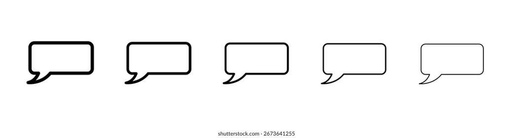 Ícone pop-up ilustração plana definir logotipo